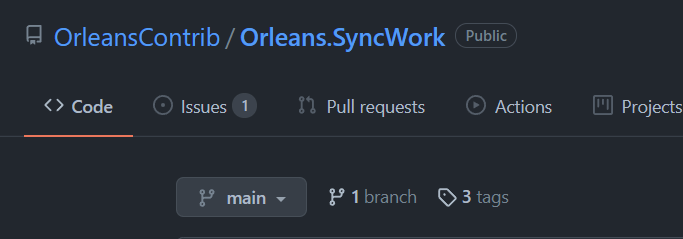 Microsoft Orleans - Orleans.SyncWork now a part of OrleansContrib
